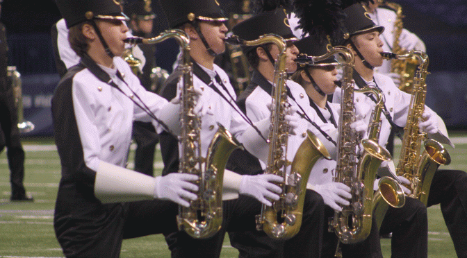 Photos from ISSMA state marching band finals