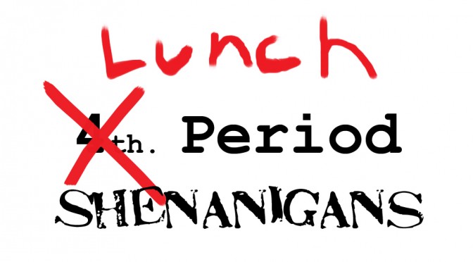 Lunch Period Shenanigans by Summer Haynes