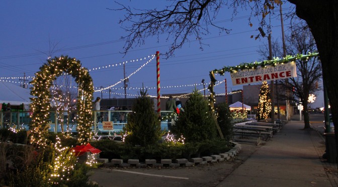 Local ice skating rink spreads holiday cheer